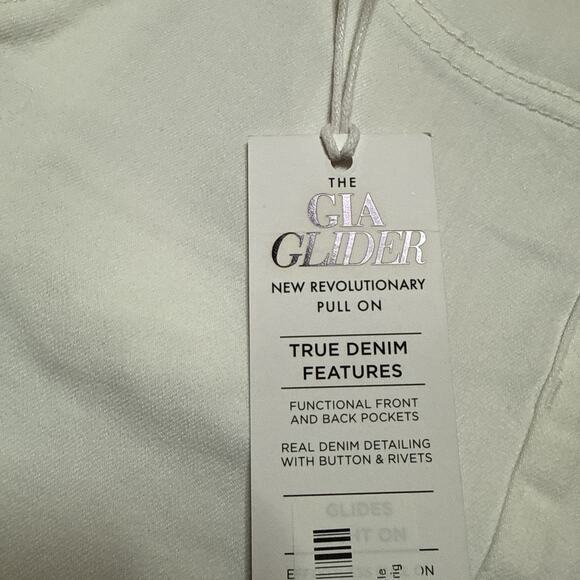 Liverpool Gia Glider Ankle Skinny Jeans in Bright White Size 4/27 - Picture 9 of 11